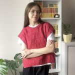 История одной вещи. Жилетка на завязках | Вяжем спицами