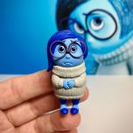 Лепим из полимерной глины: персонаж Печаль из мультфильма "Головоломка"